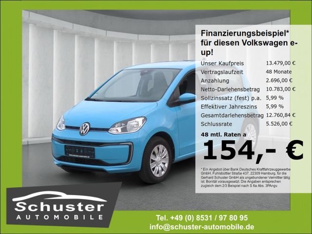 Volkswagen up e-up! e-move*Klimaaut Maps+More-Dock DAB Spur