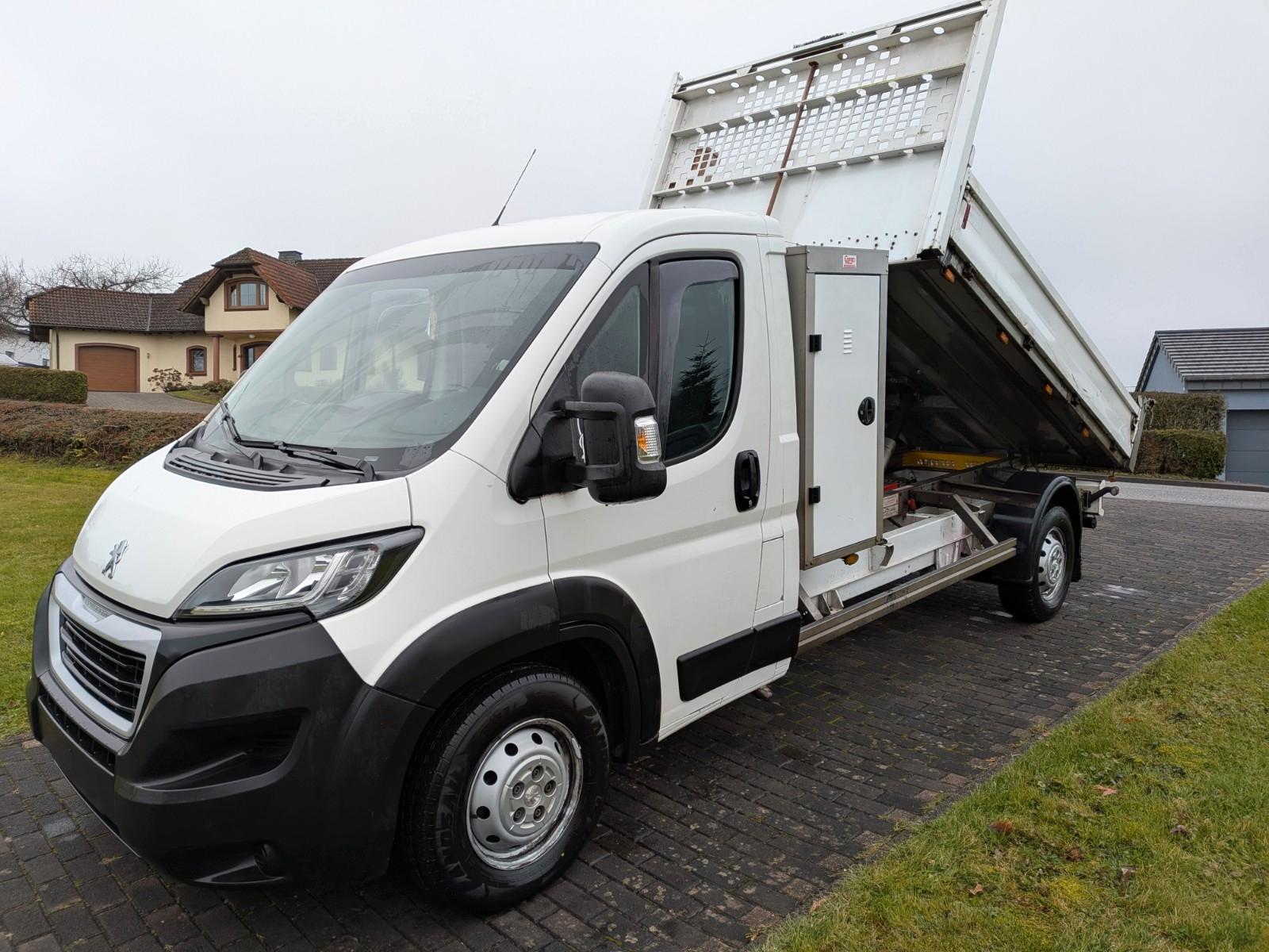 Peugeot Boxer Kipper, Klima, Navi, 15950,€ Nettopreis