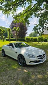 Mercedes-Benz Mercedes SLK Diamantweiß Panorama - : Cabrio, Mercedes Slk