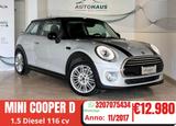 MINI Mini Cooper D 1.5 Diesel 116 cv - weiße MINI One D Countryman