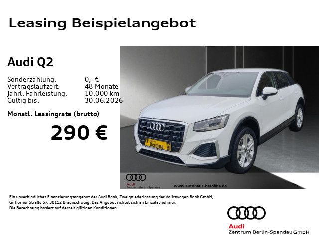 Audi Q2 30 TFSI Adv. *Smartph.-int.*LED*PDC*Virt.C*
