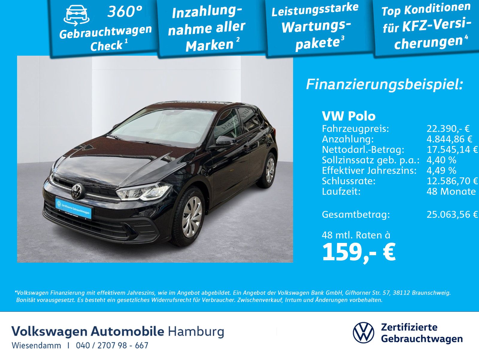 Volkswagen Polo 1.0 TSI Navi LED PDC Sitzhzg