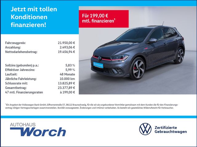 Polo GTI 2.0 TSI DSG LED+CLIMATRONIC+SHZ+