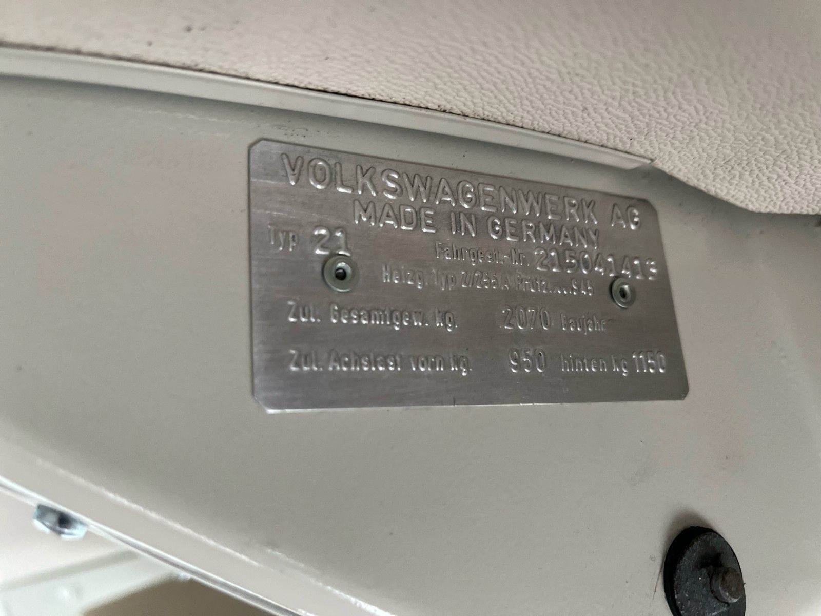 VW T1 Bulli Kombi 9 Sitzer Neu "Made in Germany"