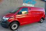 Volkswagen T6 Transporter Kasten Lang *2xSORTIMO*KLIMA* - rote Volkswagen T6 Transporter