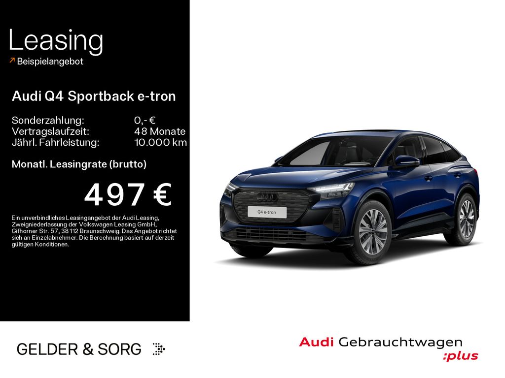 Audi Q4 Sportback 45 e-tron S line 542km/WLTP*SONOS*