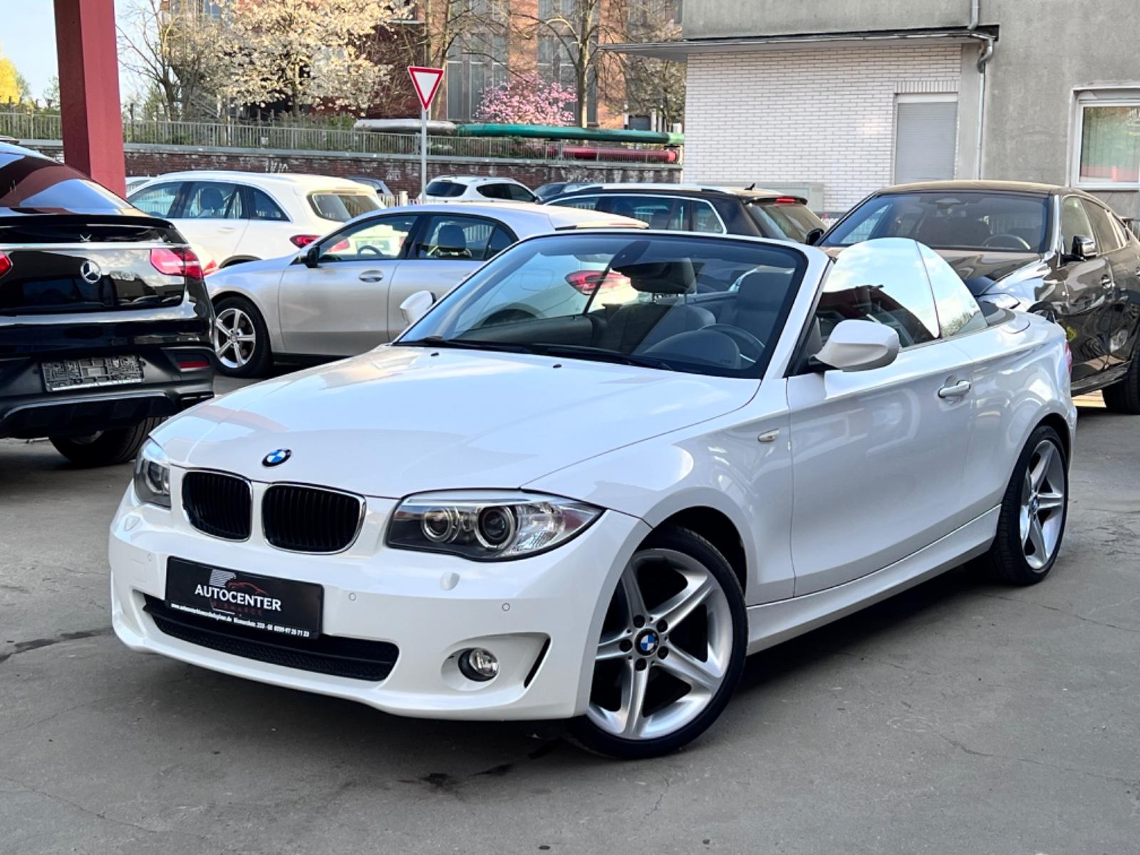 BMW 118i Cabrio LEDER/PDC/18ZOLL/AUS 1.HAND/