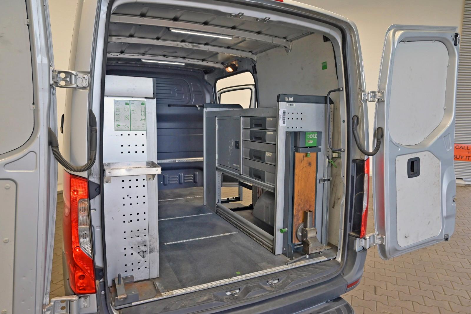 Mercedes-Benz Sprinter 311 CDI Kasten Klima Regalsystem BOTT, миниатюра 13