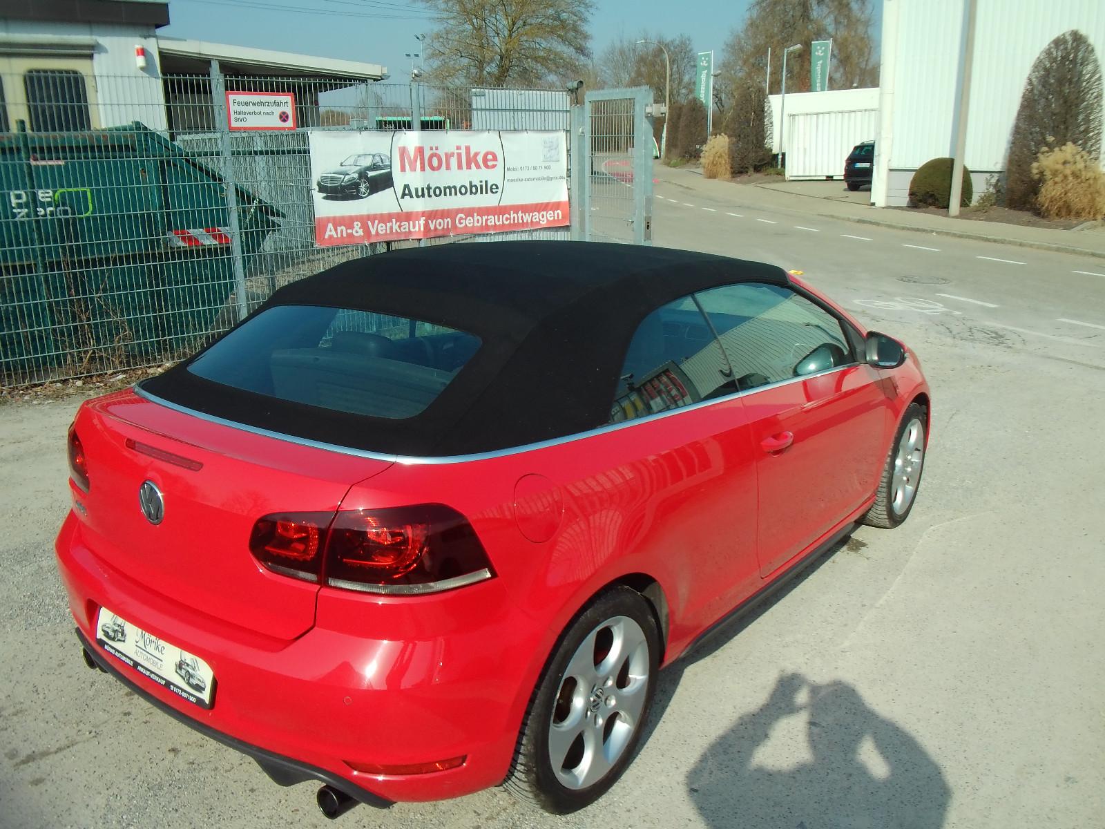 Volkswagen Golf VI Cabriolet GTI*Leder*1.Hd*PDC*6.Gang**