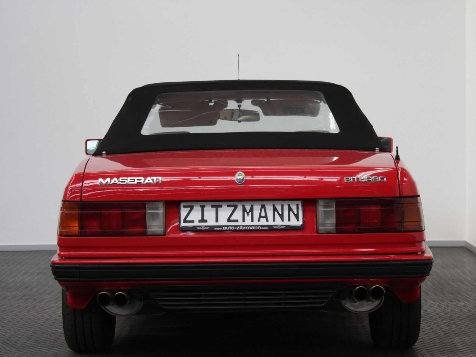 Fahrzeugabbildung Maserati Biturbo Spyder /SELTENER ITALO-KLASSIKER/