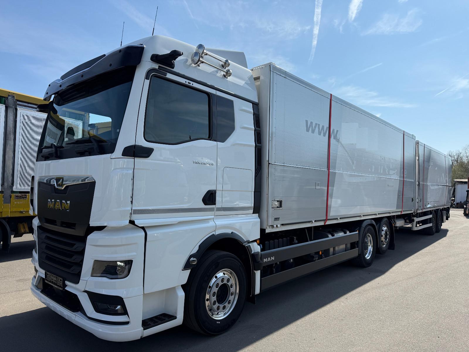 MAN 26.520 TGX*Lift/Lenk*Retarder*Mir.-Cam*Komp.-Zug