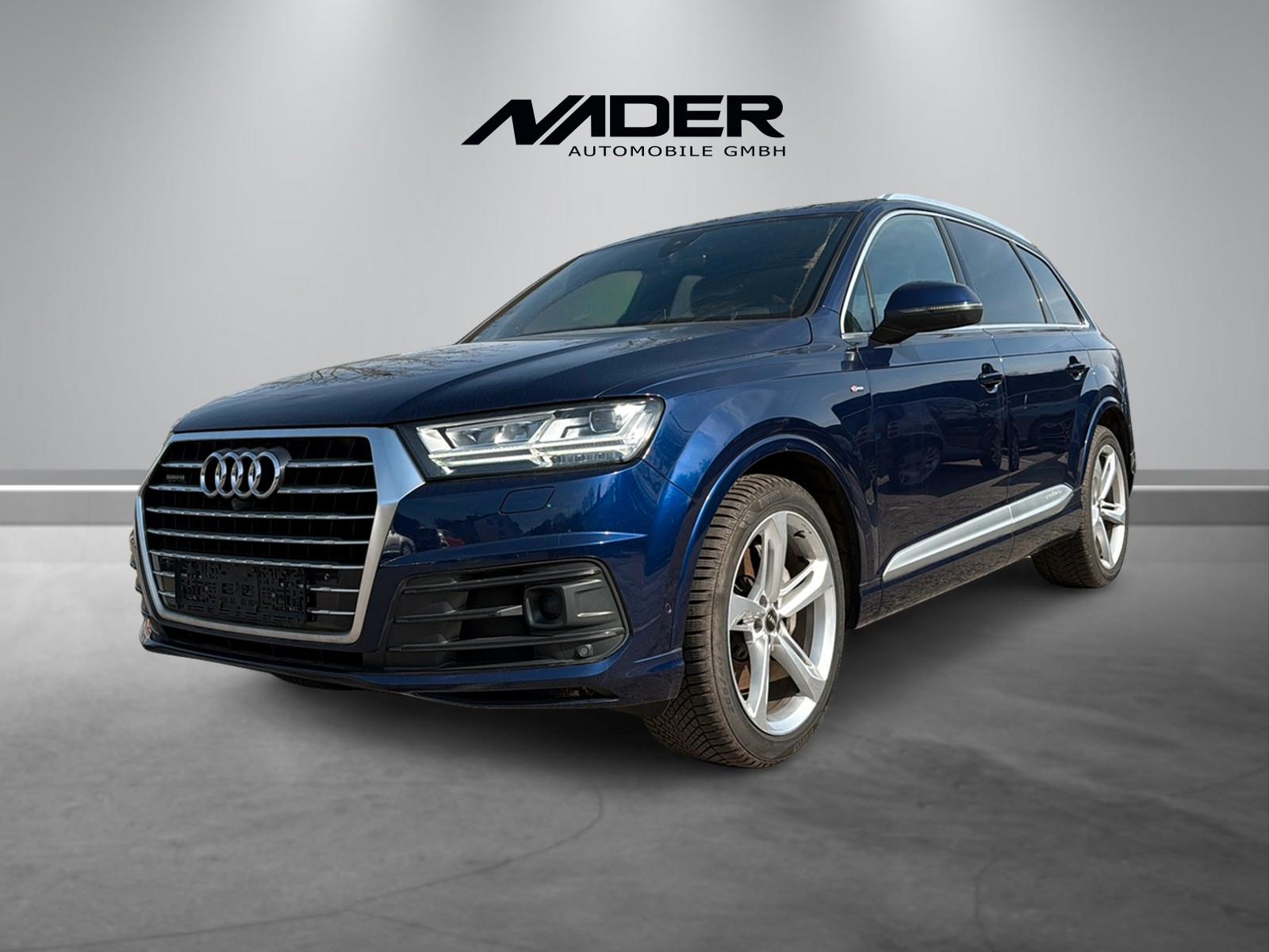Audi Q7 50 TDI quattro / 7 Sitzer / S-Line / AHK /LED