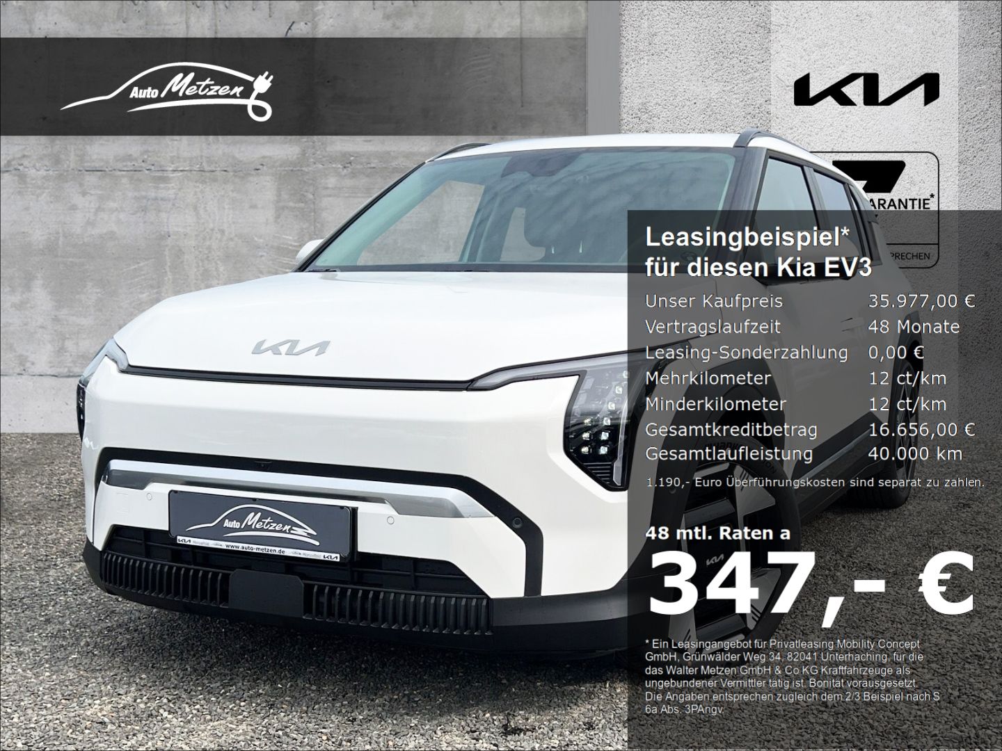 Kia EV3 58,3-kWh Earth P3/P4/P5/P6/P7 KIA Service Fl