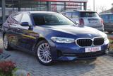BMW 520d Luxury Line Klimaaut. LED Navi Sitzheizung - BMW mit Diesel-Antrieb: Blau, Vollleder, Kombi