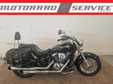 Kawasaki VN 900 Classic Silvertail  Auspuff wenig km !!! - Kawasaki Motorräder in Erfurt