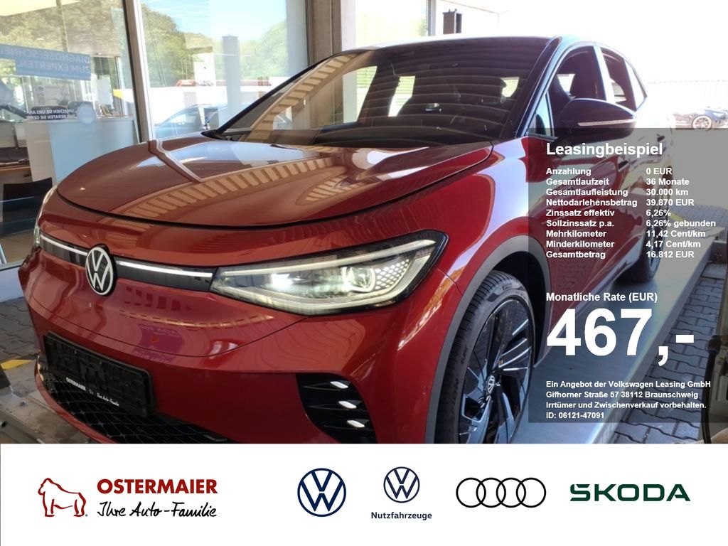 Volkswagen ID.5 GTX 300PS NP.76T ACC.5J-G.AHK.WÄRMEPUMPE.KA