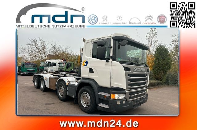 Scania G450 8x4 Abrollkipper AHK