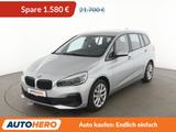 BMW 2er 218d Gran Tourer Advantage Aut.*NAV*LED*ACC - silberne BMW 218 Gran Tourer