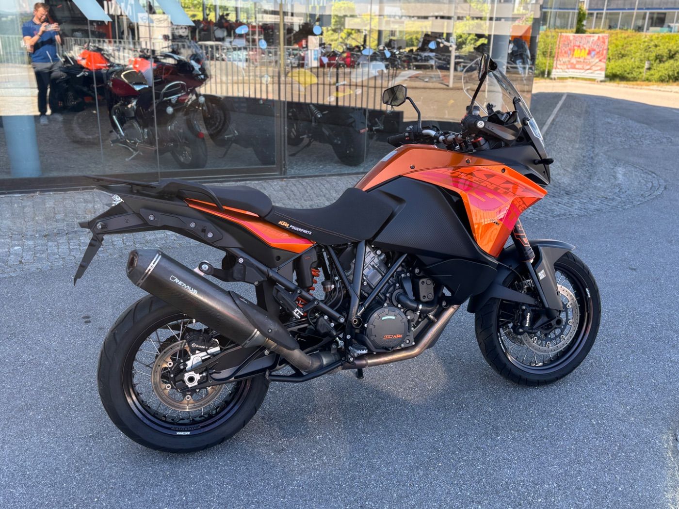 Fahrzeugabbildung KTM 1190 Adventure, Remus Endschalldämpfer