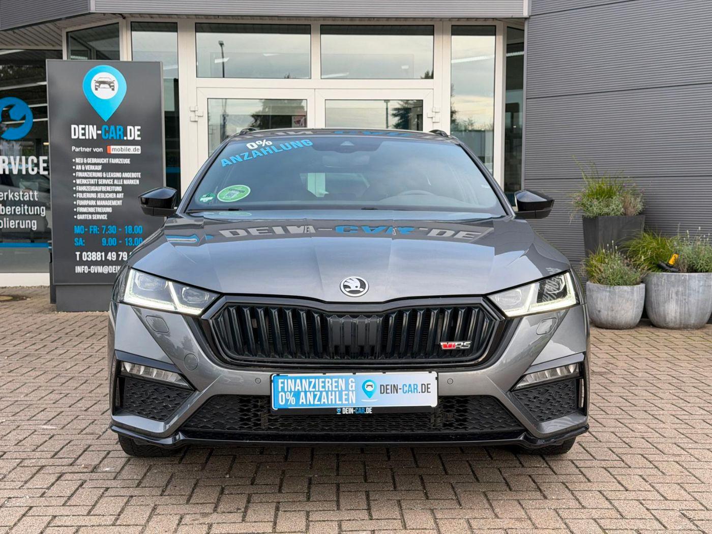 Skoda Octavia RS LED AHK Navi PDC SHZ Virtual el.Heck