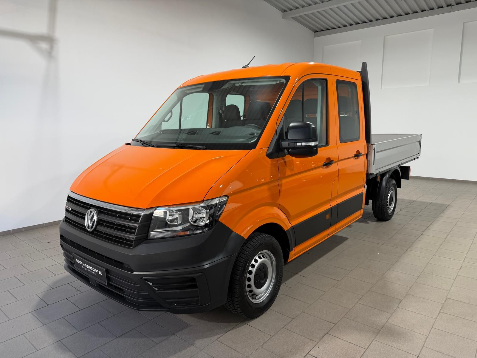 Volkswagen Crafter Pritsche-Doka(7-Si.),4Mot,MR,DiffSperre