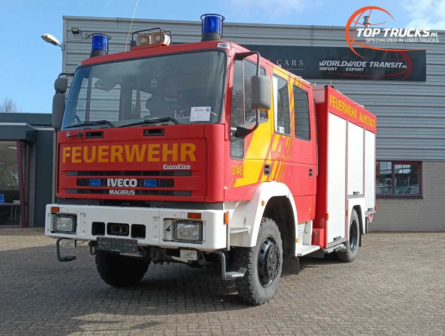 Iveco 135 E24 Euro Fire 4x4 -1600 ltr -Feuerwehr, Fire