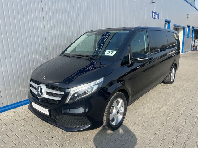 MERCEDES-BENZ V 220 EXTRALANG 9G WEBASTO LED 360° AHK 7-SITZER