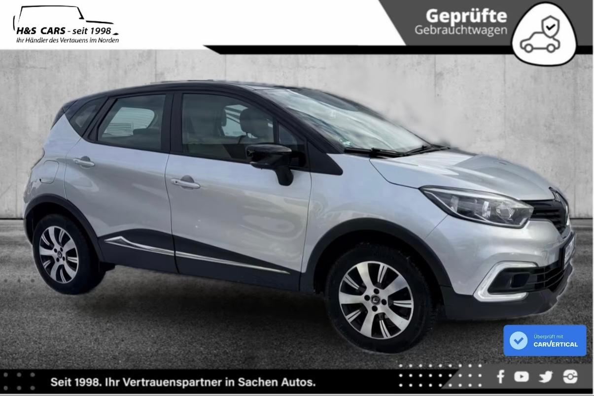Renault Captur ENERGY TCe 90 NEUER MOTOR RENAULT SERVICE