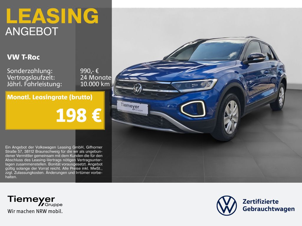 T-Roc 2.0 TDI STYLE PANO LM18 ASSIST EASYOPEN