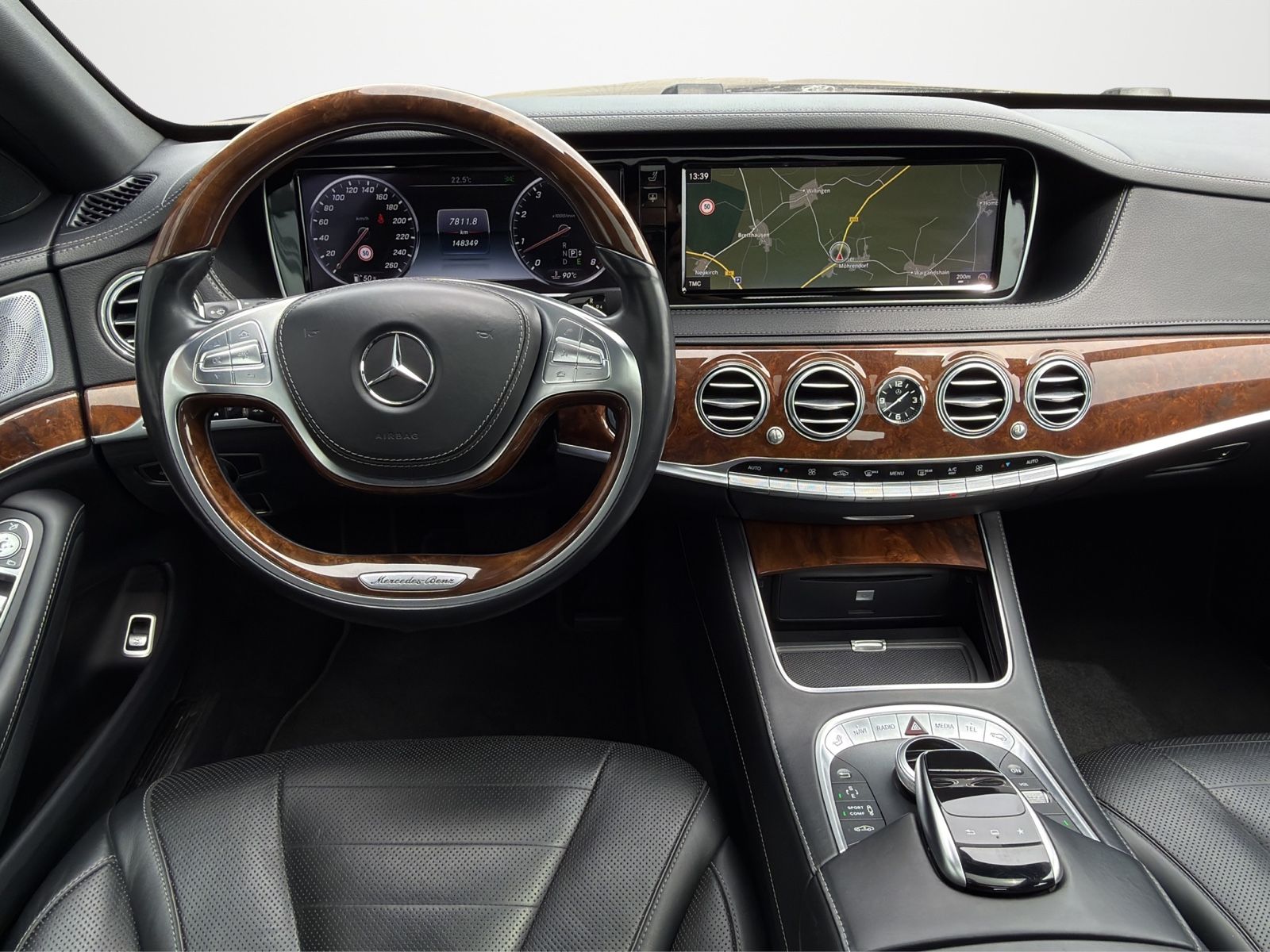 Mercedes-Benz S500 4Matic Burmester/AirMatic/Soft/Memo/RFK/Amb foto 12