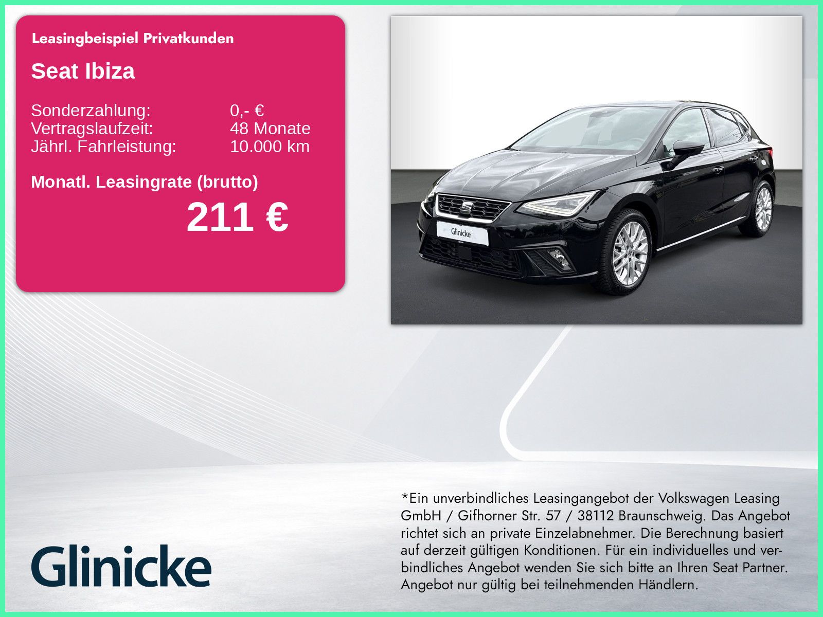 Seat Ibiza FR 1.0 TSI DSG, RFK, FULL LINK