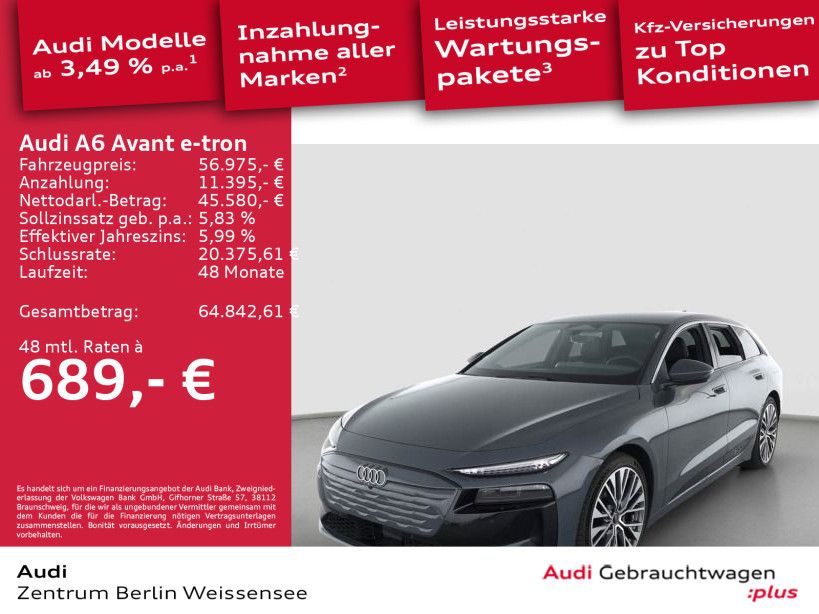 Audi A6 Avant e-tron 210 kW*MATRIX*360*LUFT*NAVI*ACC* imagem 2