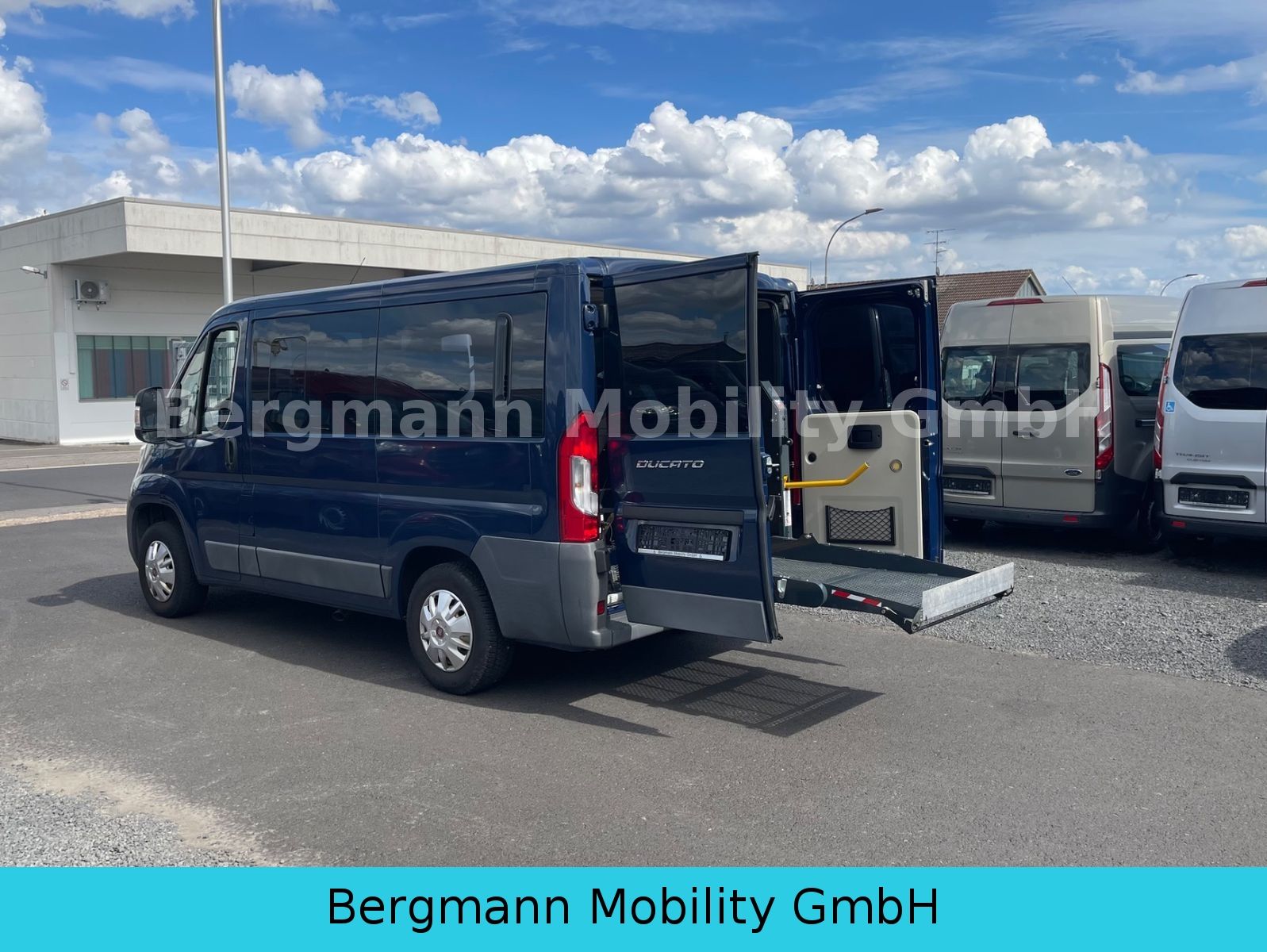 Fiat Ducato L1 H1 Behindertengerecht Beifahrer-Rolli