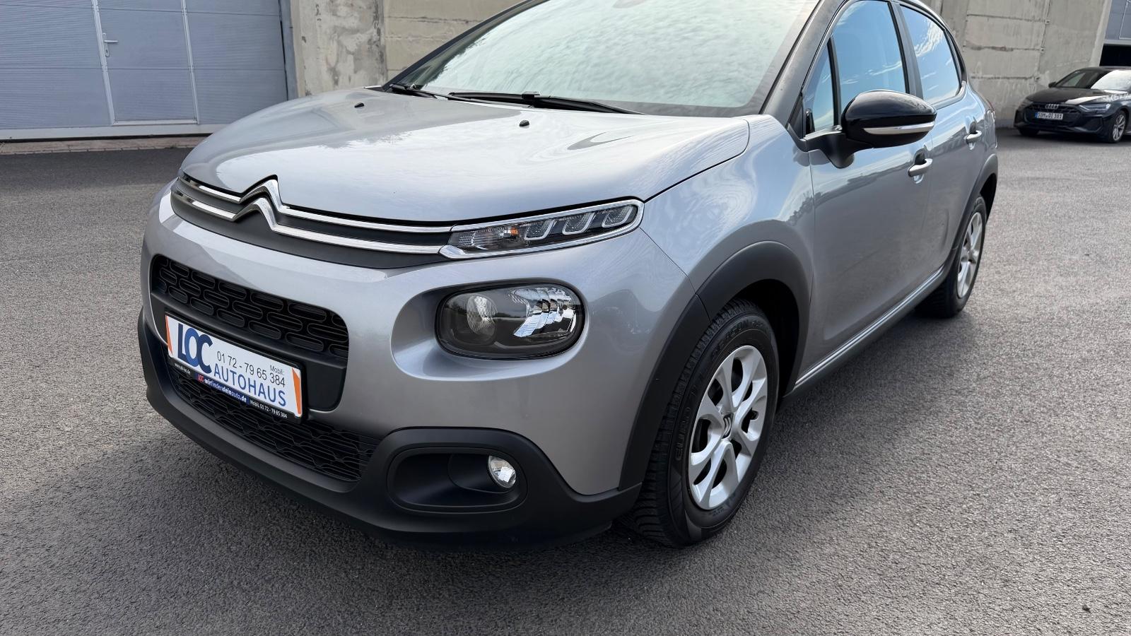 Citroën C3 Feel, Sitzheizung, Einparkhilfe, LED