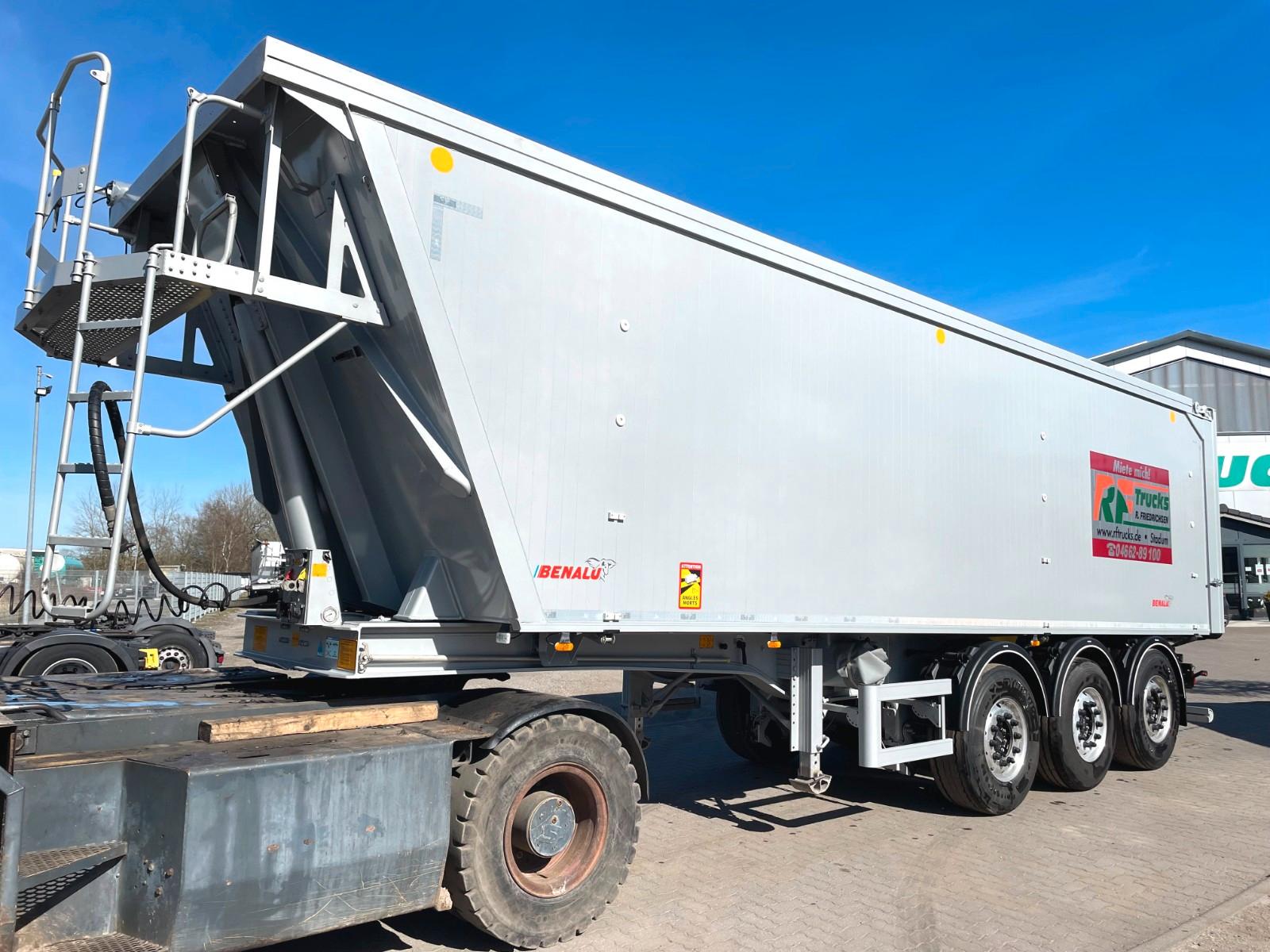 Benalu ca. 48m³ Kippauflieger / Pendelklappe / MIETE