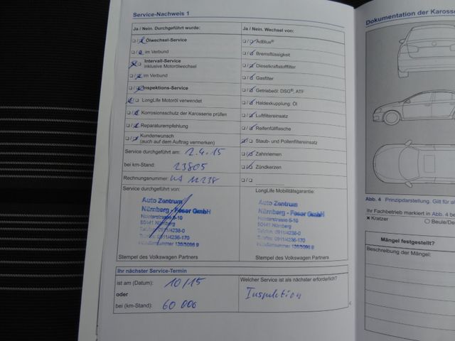 Fahrzeugabbildung Volkswagen Golf Plus VI Match/1.Hd/DSG/