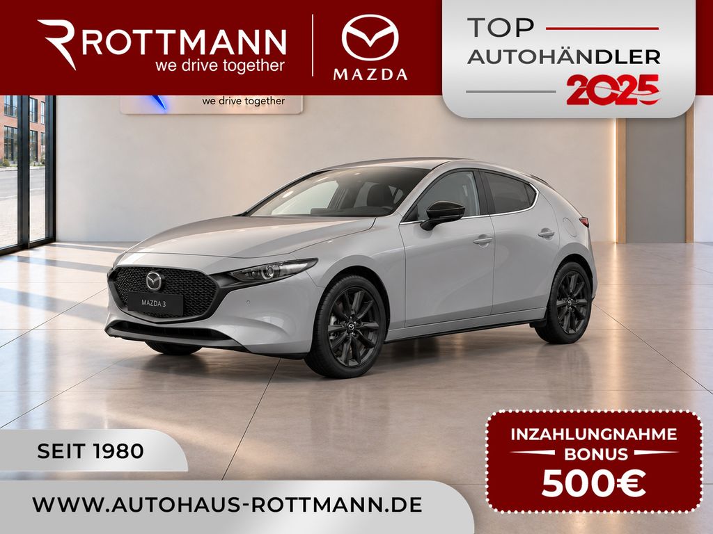 Mazda 3 2027 140ps Aut HOMURA PLUS Leder BOSE 360° ACC
