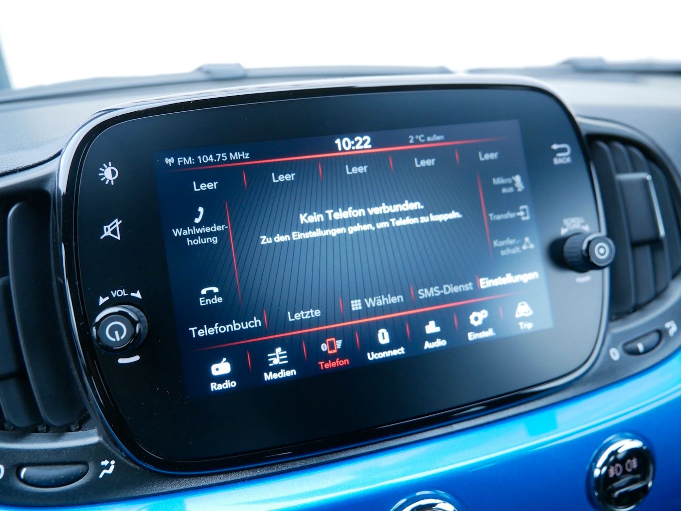 Fahrzeugabbildung Fiat 500 C 1.0 Sport Faltdach Klimaautomatik PDC ALU