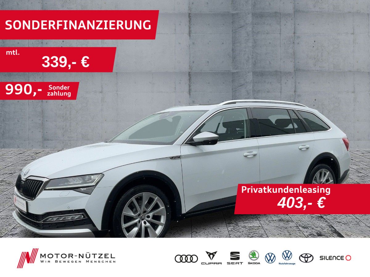 Skoda Superb Combi SCOUT 2.0 TDI 4x4 DSG LED+AHK+PANO