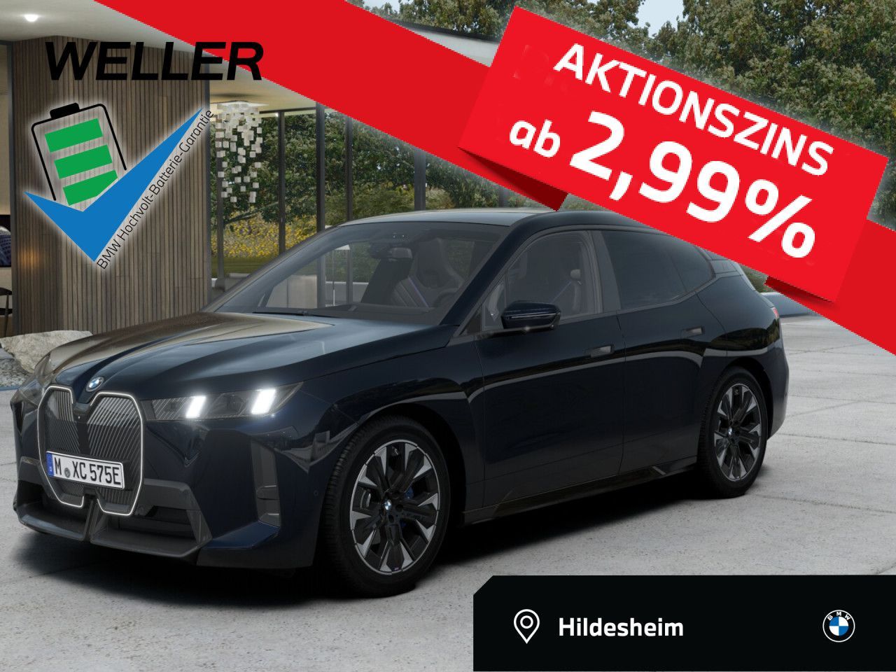 BMW iX xDr45 M SPORT AktivL SkyL MSitz DAPro H K foto 1