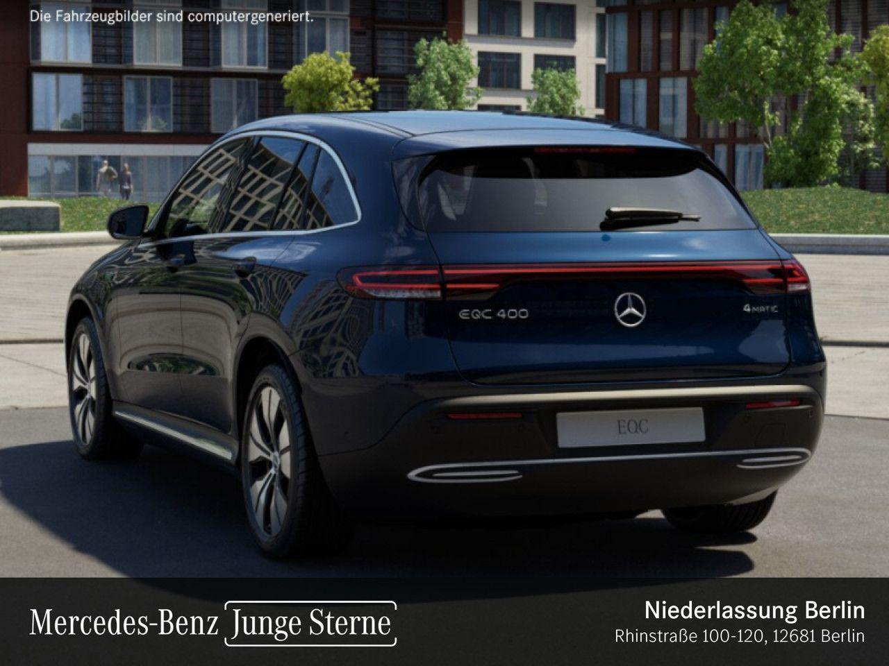 Mercedes-Benz EQC 400 4M ElectricArt/SD/MBeam/Sound/Distr/Memo