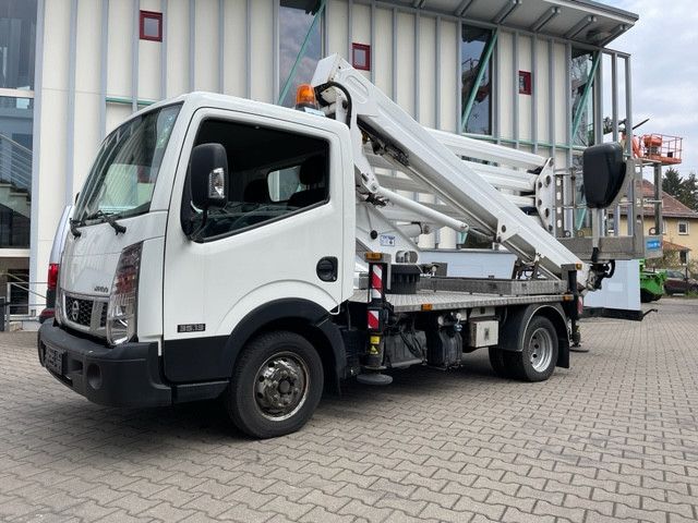 Nissan Cabstar mit Arbeitsbühnenaufbau SAFI SCA 23