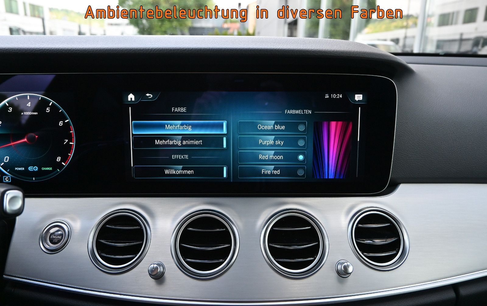 Fahrzeugabbildung Mercedes-Benz E 200 4Mat. T NIGHT °ACC°AHK°BURM°HUD°STANDHEIZ°