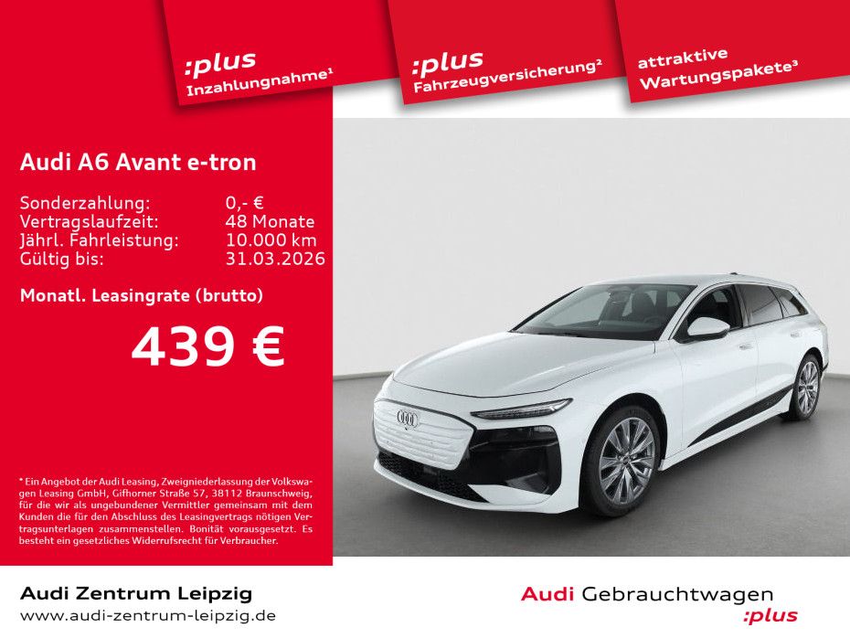 Audi A6 Avant e-tron *LED*AHK*Tech+*Assistenz*270kW*