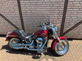 Harley-Davidson Fat Boy 103 FLSTF Klappenauspuff 1A Zustand - Harley-Davidson Motorräder in Düsseldorf