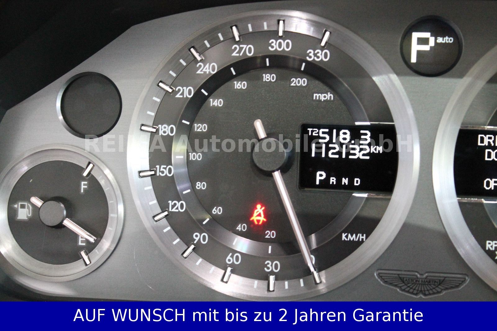 Fahrzeugabbildung Aston Martin DB9 Volante 5.9 i V12 Cabrio, Deut. Auslieferung