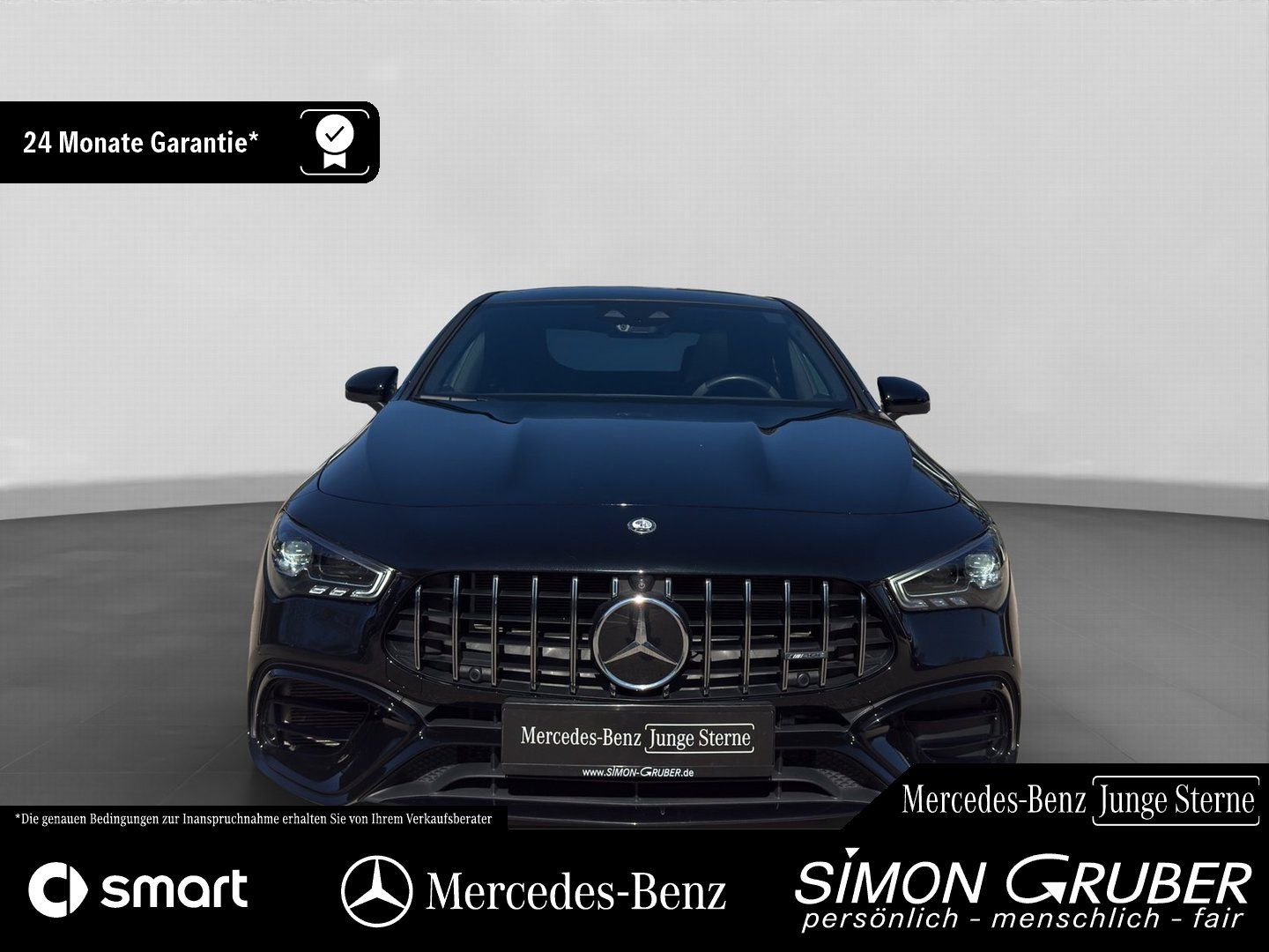 Fahrzeugabbildung Mercedes-Benz CLA 45 S Coupe AMG Night Pano HUD Burm Driver`s