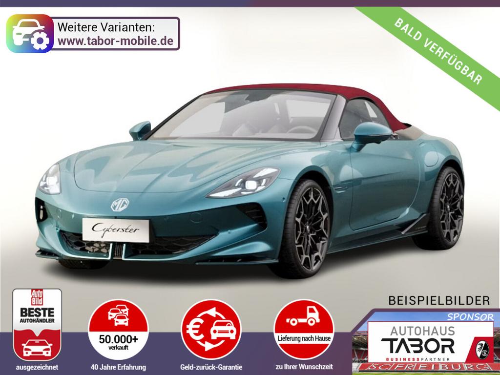 MG Cyberster 77kWh ACC Bose 360Kam LED UVP-16%*