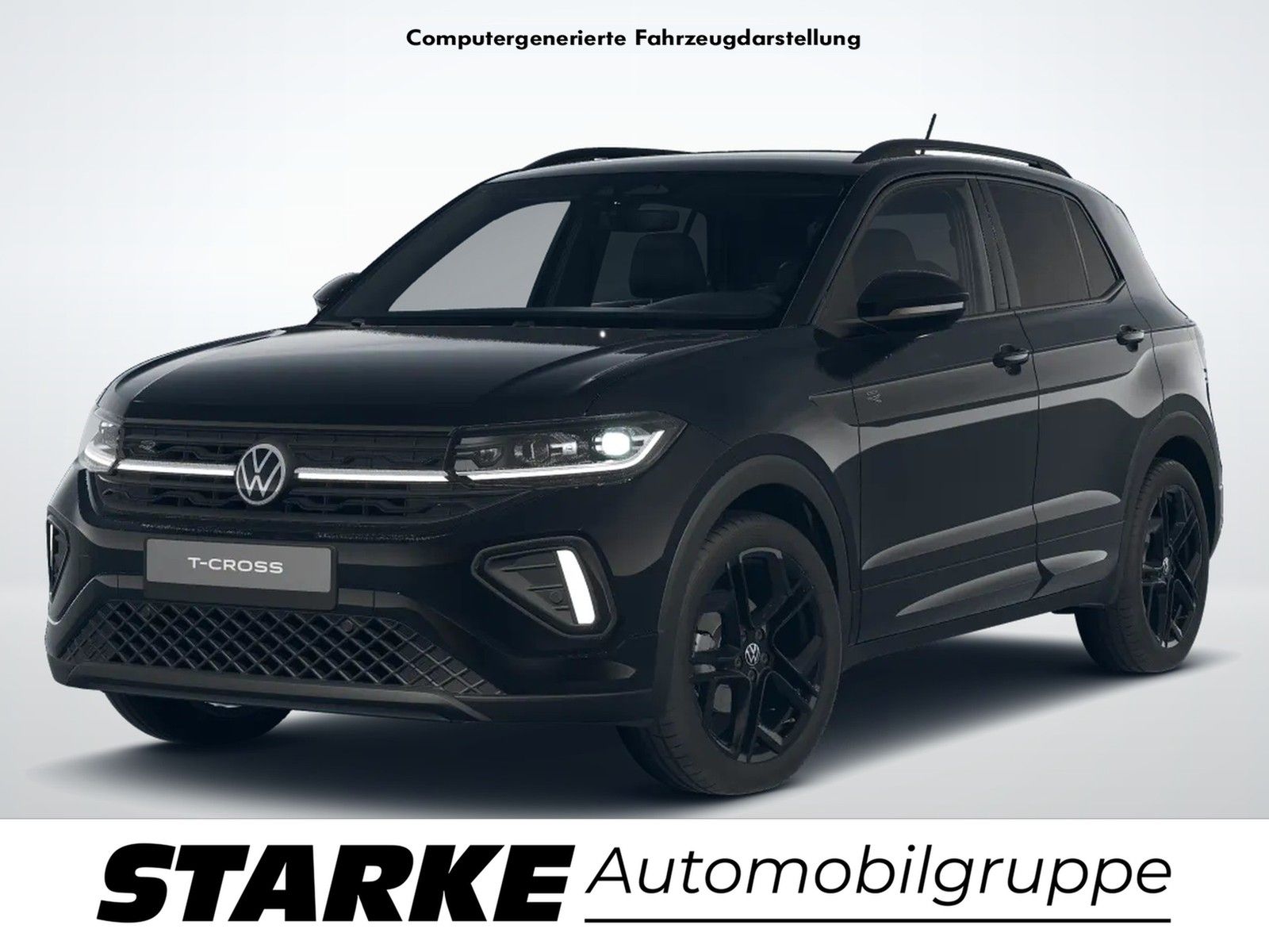 Volkswagen T-Cross  1.0 TSI DSG R-Line  AHK Navi LED Kamera imagem 2
