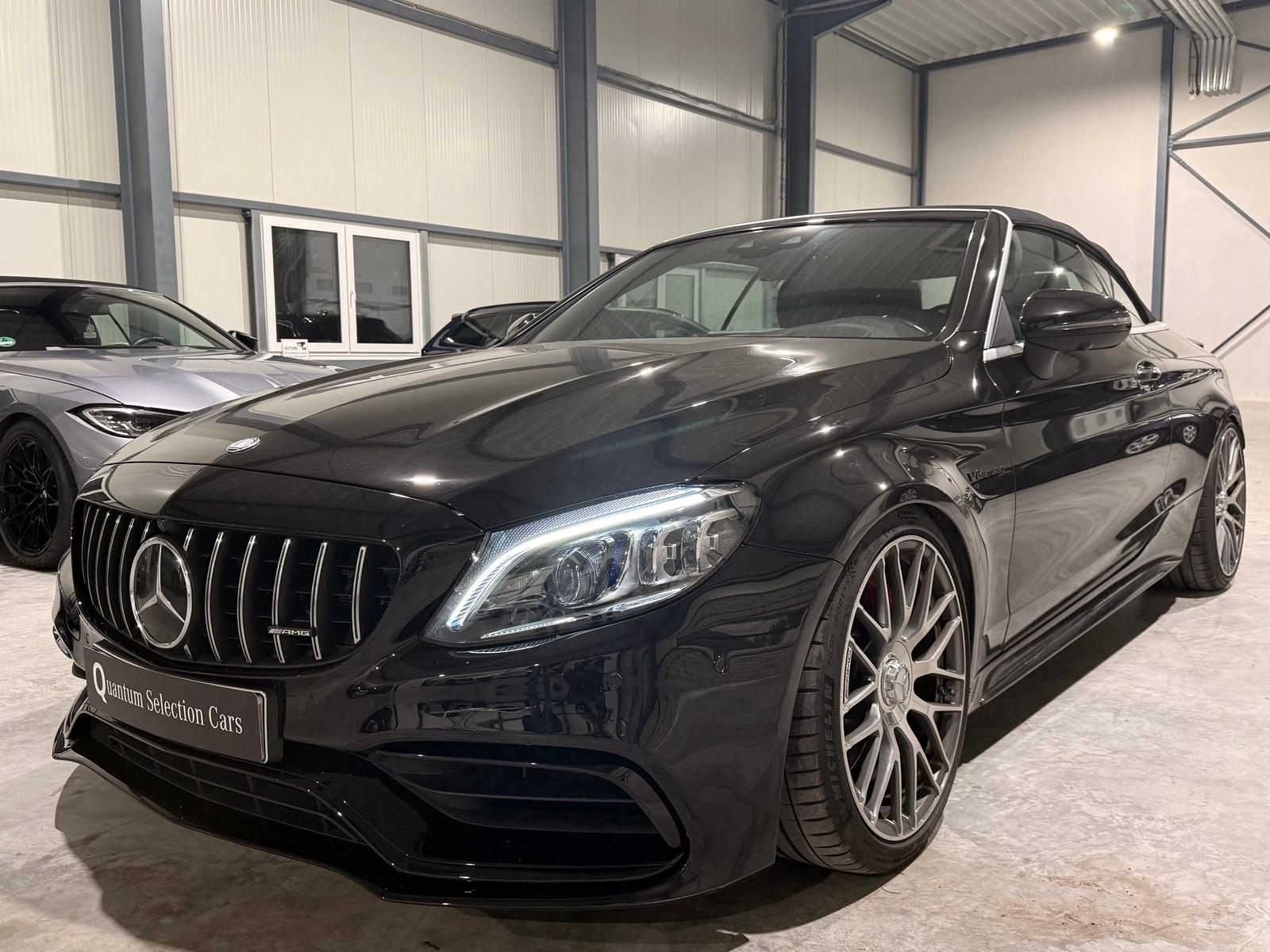 Mercedes-Benz C63S Cabrio *Track*Night*HeadUp*Burmester*KW* Me